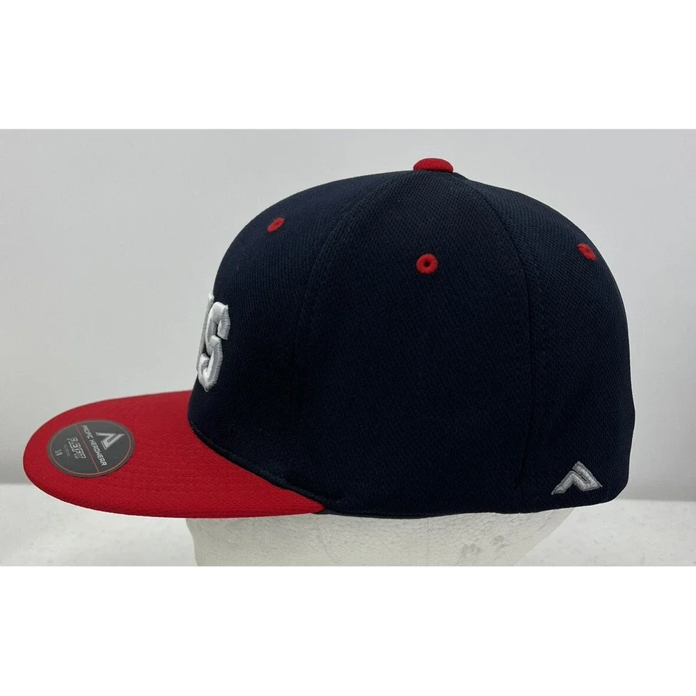 Pacific Headwear New England Patriots Pats Hat Cap Flexfit Small Medium ES342